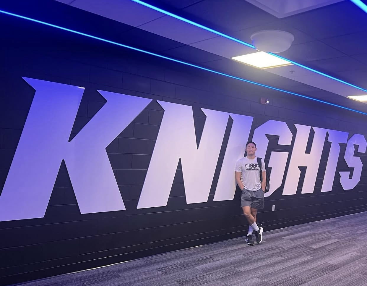 YenHsiang Lin Works Out with University of Central Florida UCF Knights
