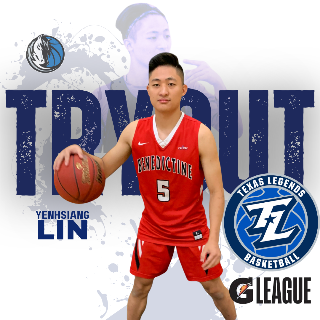 Former NAIA Guard Terry YenHsiang Lin Tryout with Texas Legends, NBA G-League Affiliate of the Dallas Mavericks